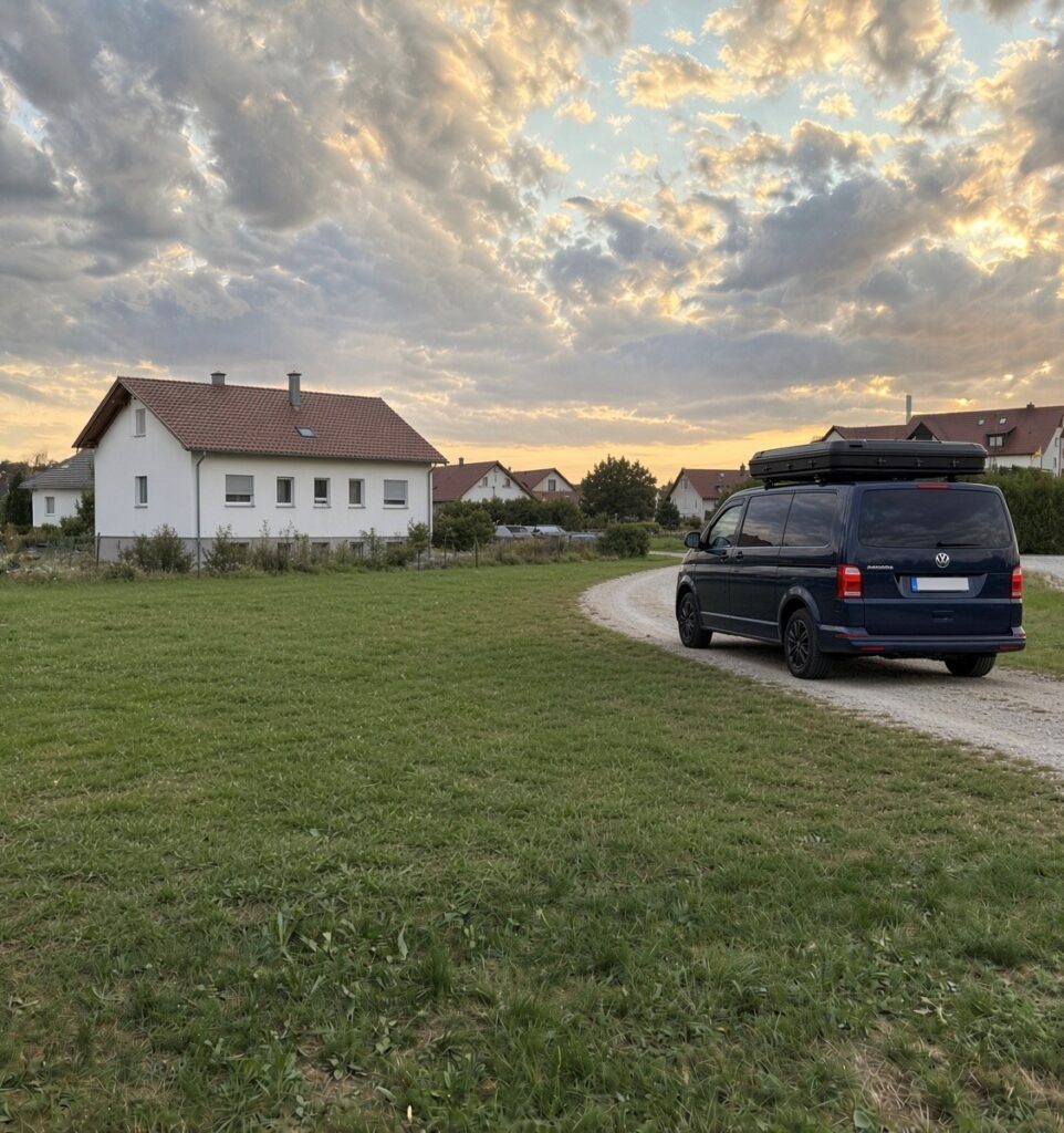 Nach einer Einweisung kannst du in dein Campingabenteuer starten
